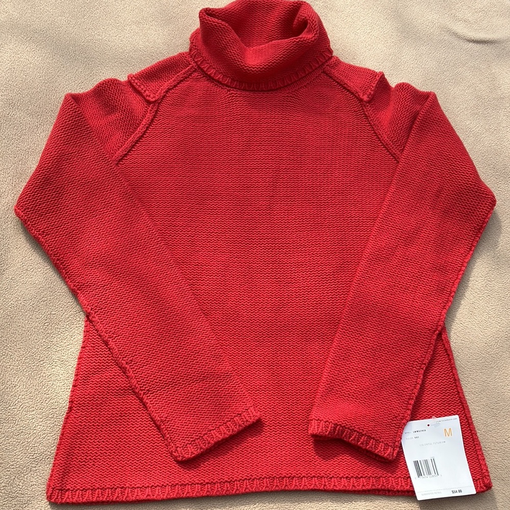 Liz Claiborne Cotton Blend Knit Turtleneck Sweater NWT - Picture 2 of 12